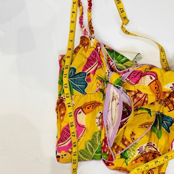 Farm Rio yellow beaks and bananas blouse skirt set - Picture 7 of 8